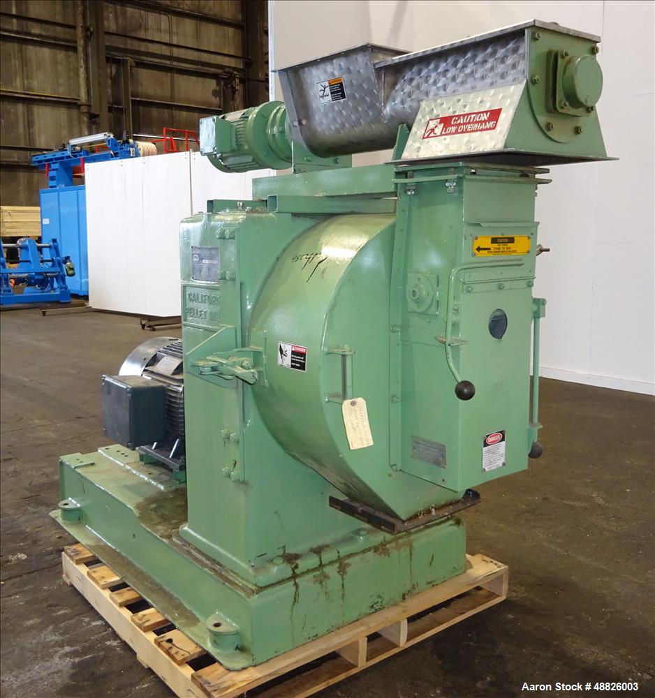Used California Century Series Pellet Mill, Model 75C.