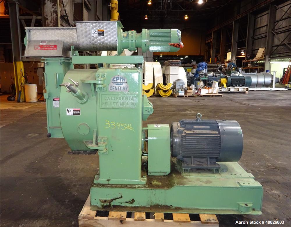 Used California Century Series Pellet Mill, Model 75C.