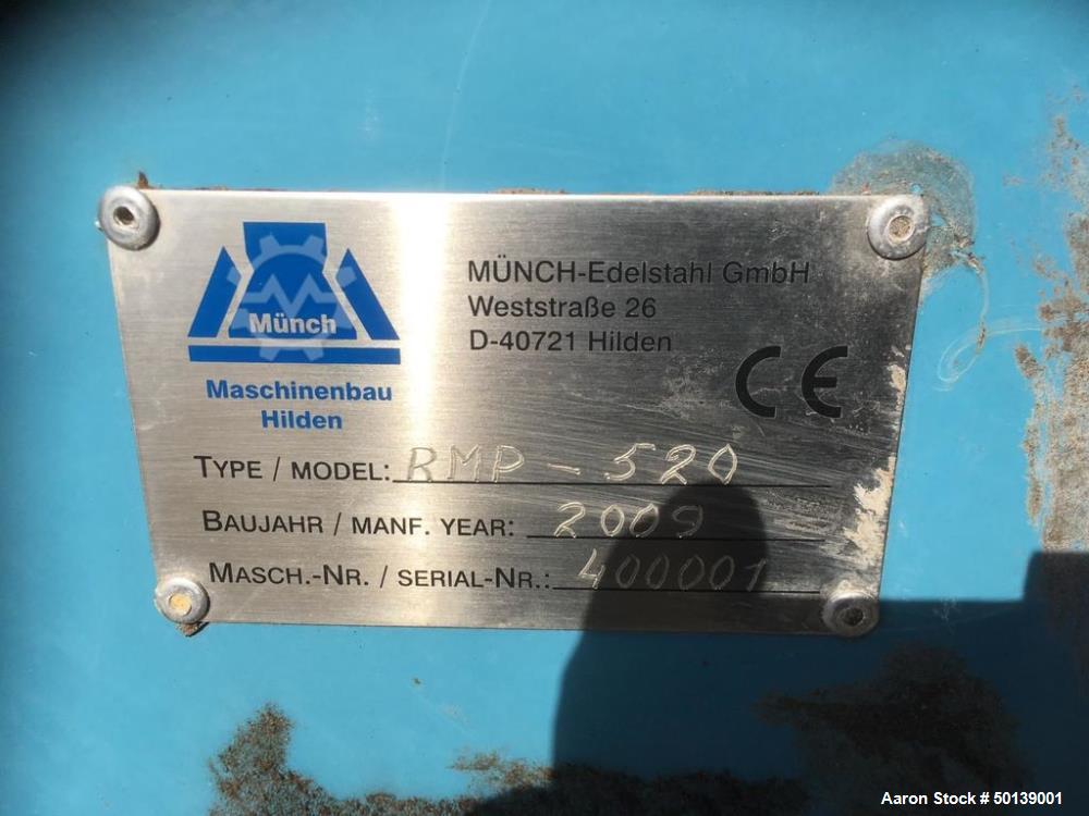 Used Munch Pellet Press, Model RMP-520.