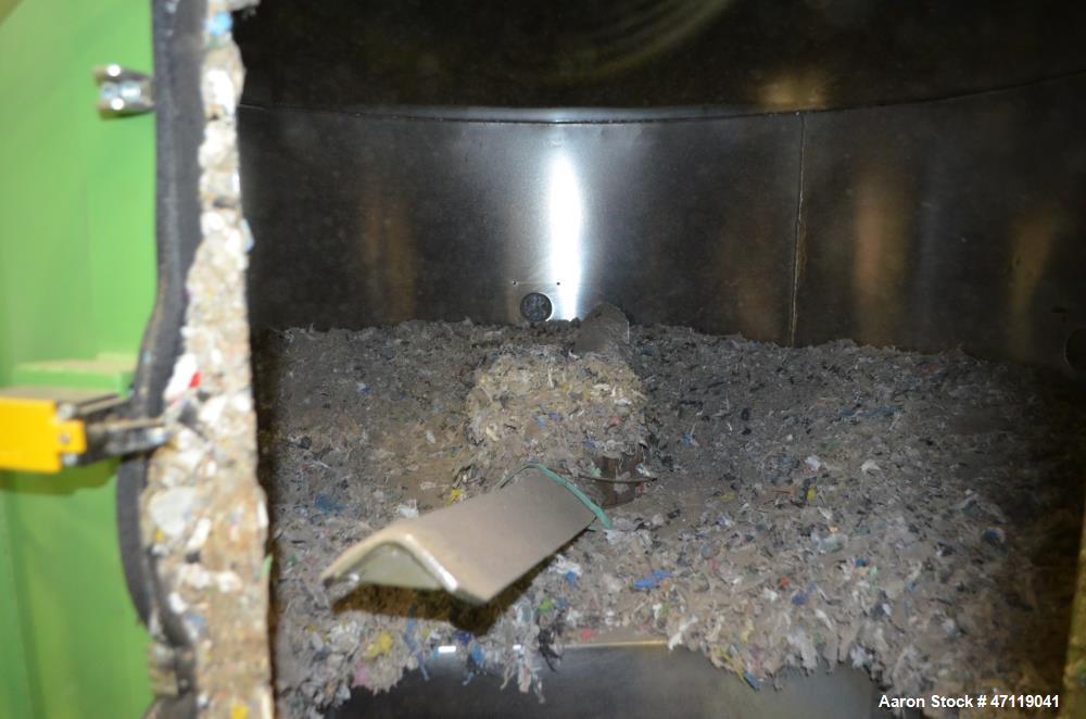 Used Munch Pellet Mill System Consisting Of: (1) Vecoplan incline feed conveyor, approximate 60" wide x 26 long, approximate 168" discharge height, driven by a 5hp gear motor, (1) Ensign dosing hoppe...