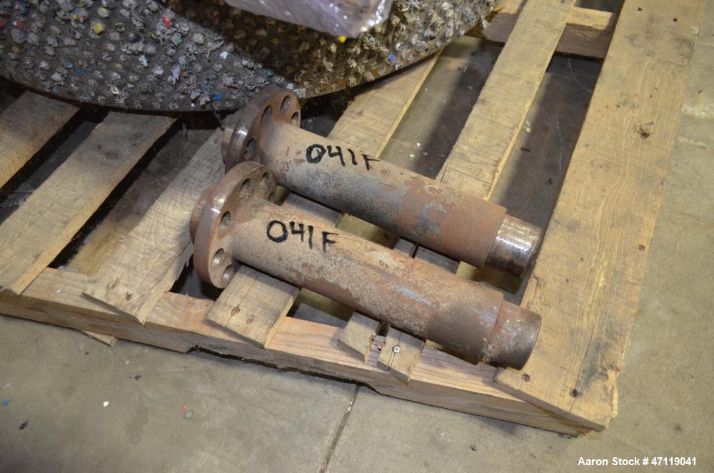 Used Munch Pellet Mill System Consisting Of: (1) Vecoplan incline feed conveyor, approximate 60" wide x 26 long, approximate 168" discharge height, driven by a 5hp gear motor, (1) Ensign dosing hoppe...