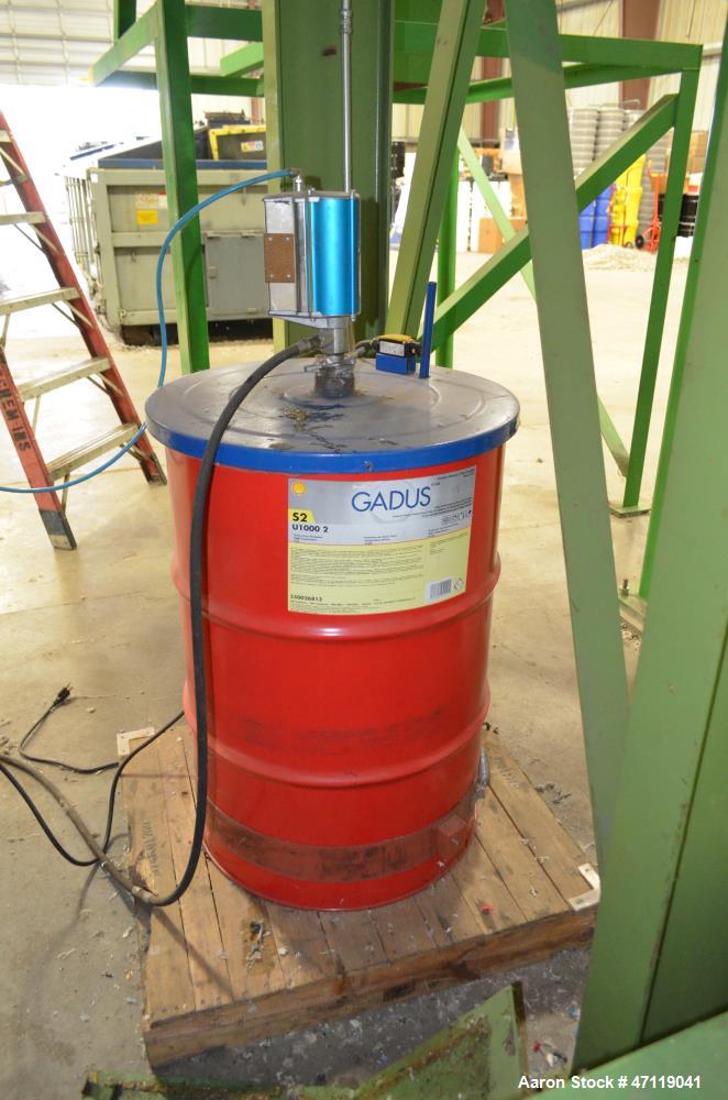 Used Munch Pellet Mill System Consisting Of: (1) Vecoplan incline feed conveyor, approximate 60" wide x 26 long, approximate 168" discharge height, driven by a 5hp gear motor, (1) Ensign dosing hoppe...