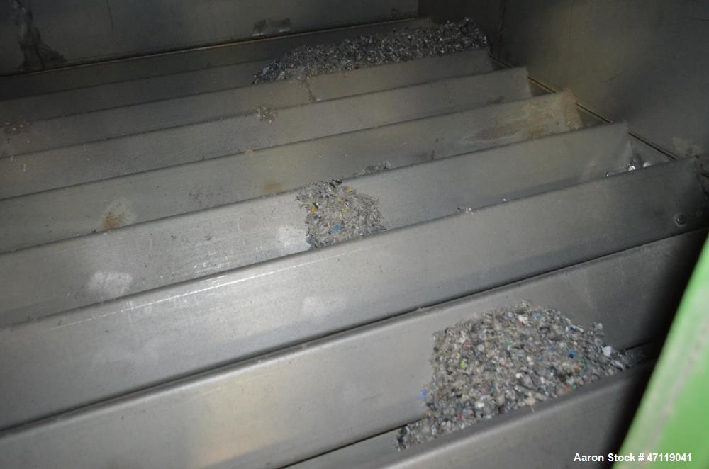 Used Munch Pellet Mill System Consisting Of: (1) Vecoplan incline feed conveyor, approximate 60" wide x 26 long, approximate 168" discharge height, driven by a 5hp gear motor, (1) Ensign dosing hoppe...