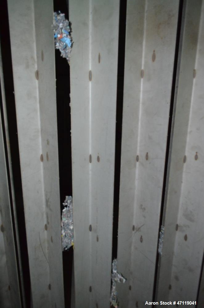 Used Munch Pellet Mill System Consisting Of: (1) Vecoplan incline feed conveyor, approximate 60" wide x 26 long, approximate 168" discharge height, driven by a 5hp gear motor, (1) Ensign dosing hoppe...