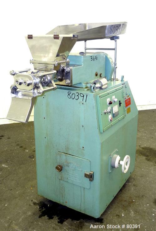 Used- Fuji-Paudal-Russell Finex Ltd Twin Screw Wet Granulator Extruder, Type EXDS-60