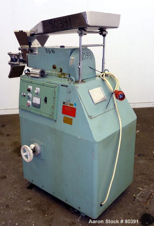 Used- Fuji-Paudal-Russell Finex Ltd Twin Screw Wet Granulator Extruder, Type EXDS-60