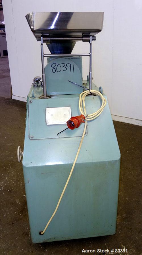 Used Fuji-Paudal-Russell Finex Ltd Twin Screw Wet Granulator Extruder, Type EXDS-60