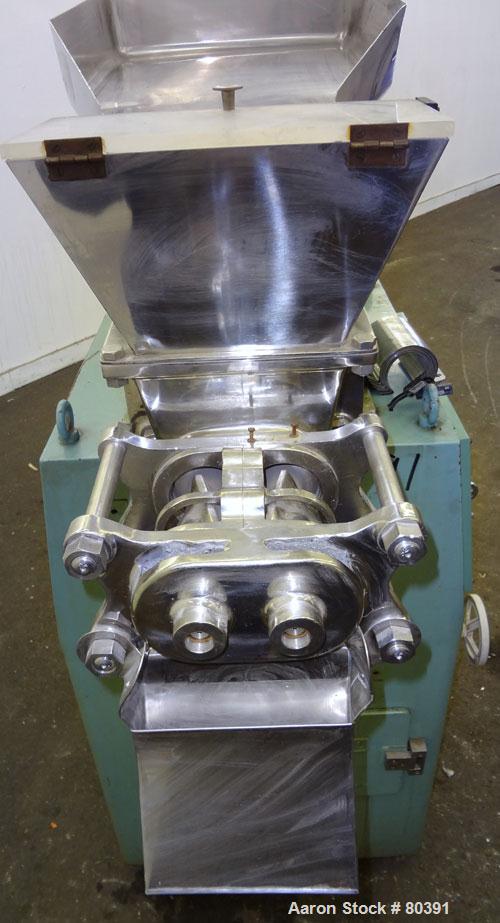 Used Fuji-Paudal-Russell Finex Ltd Twin Screw Wet Granulator Extruder, Type EXDS-60