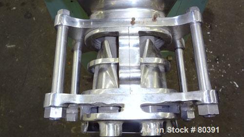 Used Fuji-Paudal-Russell Finex Ltd Twin Screw Wet Granulator Extruder, Type EXDS-60