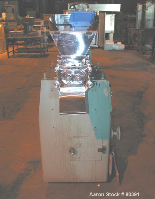 Used Fuji-Paudal-Russell Finex Ltd Twin Screw Wet Granulator Extruder, Type EXDS-60
