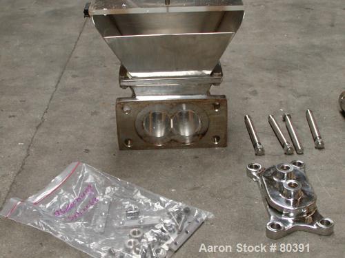 Used Fuji-Paudal-Russell Finex Ltd Twin Screw Wet Granulator Extruder, Type EXDS-60