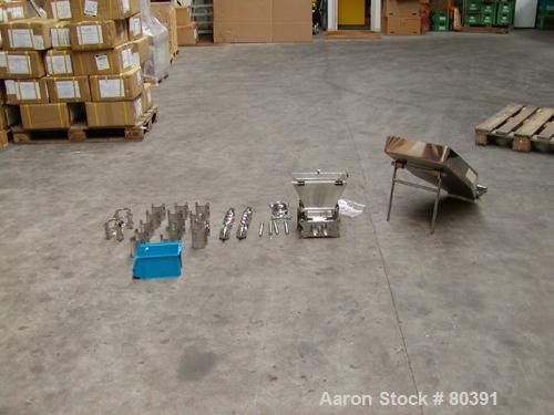 Used Fuji-Paudal-Russell Finex Ltd Twin Screw Wet Granulator Extruder, Type EXDS-60