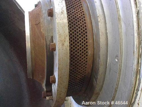 Used Sprout Waldron model 501G pelletizer. Stainless steel product contact parts. With model 20 x 58 stainless steel conditioner, 7.5 hpmotor. Mill driven from 40 hp 3/60/460V/900 rpm V-belt.