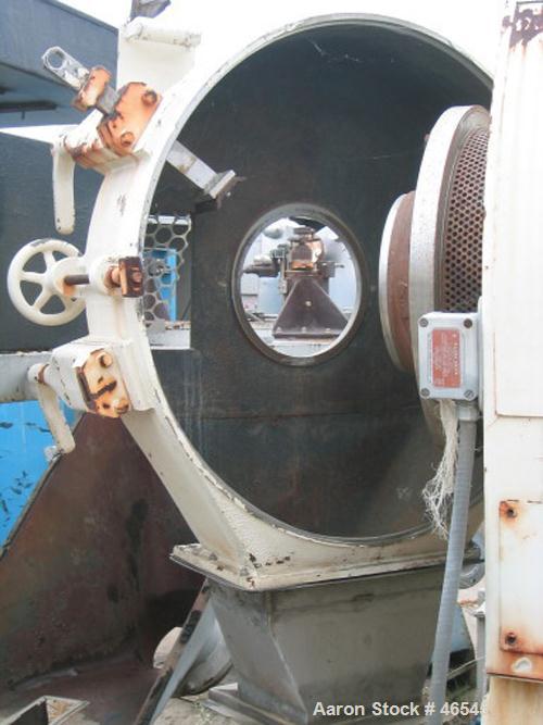USED: Sprout Waldron model 501G pelletizer. Stainless steel productcontact parts. With model 20 x 58 stainless steel conditioner, 7.5 hpmotor. Mill driven from 40 hp 3/60/460V/900 rpm motor through V...