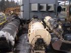 Used Bliss Industries Pioneer 200D-250 Pellet Mill including (2) 200 hp motors. With Bliss R-2412 conditioner, with 20 hp motor. Machine does not have any dies.