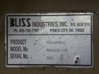 Used Carbon Steel Bliss Industries Pioneer Series Pellet Mill