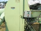 Used Densifying Line Consisting Of: (1) California Pellet Mill, Model NH-398111, driven by a 75 hp motor. (1) Cumberland Granulator, Model 684, 3 knife open rotor, driven by a 50 hp motor, serial #91...