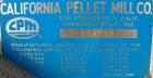 USED: California Pellet Mill, Model Master, Carbon Steel.  Approximate 14