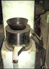 USED: Luwa Model Q400 Maumerizer. Stainless steel construction. 4 liter (40-120 liter/hr) working capacity. 3 hp explosion proof drive, variable speed. Mounted on base with casters.