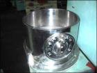 USED: Luwa Model Q400 Maumerizer. Stainless steel construction. 4 liter (40-120 liter/hr) working capacity. 3 hp explosion proof drive, variable speed. Mounted on base with casters.