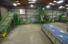 Used Munch Pellet Mill System Consisting Of: (1) Vecoplan incline feed conveyor, approximate 60