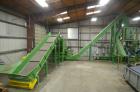 Used Munch Pellet Mill System Consisting Of: (1) Vecoplan incline feed conveyor, approximate 60