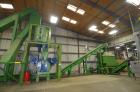 Used Munch Pellet Mill System Consisting Of: (1) Vecoplan incline feed conveyor, approximate 60