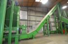 Used Munch Pellet Mill System Consisting Of: (1) Vecoplan incline feed conveyor, approximate 60