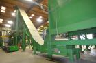 Used Munch Pellet Mill System Consisting Of: (1) Vecoplan incline feed conveyor, approximate 60