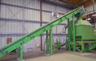 Used Munch Pellet Mill System Consisting Of: (1) Vecoplan incline feed conveyor, approximate 60