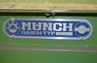 Used Munch Pellet Mill System Consisting Of: (1) Vecoplan incline feed conveyor, approximate 60