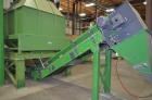 Used Munch Pellet Mill System Consisting Of: (1) Vecoplan incline feed conveyor, approximate 60