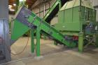 Used Munch Pellet Mill System Consisting Of: (1) Vecoplan incline feed conveyor, approximate 60