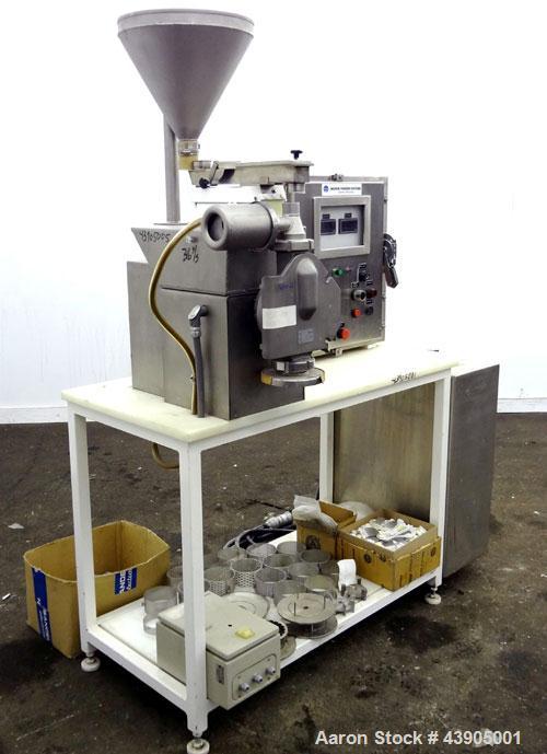 Used Stainless SteelAlpine Laboratory Fines Impact Mill Grinding System, Model 100 UPZ-II