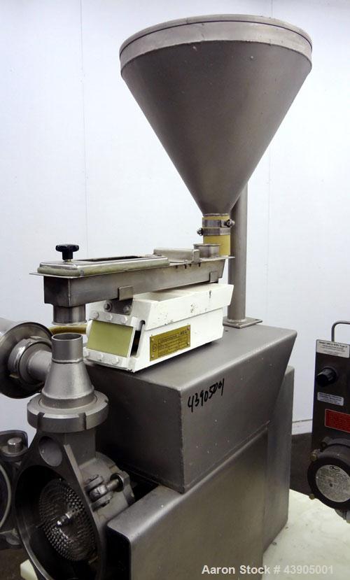 Used Stainless SteelAlpine Laboratory Fines Impact Mill Grinding System, Model 100 UPZ-II