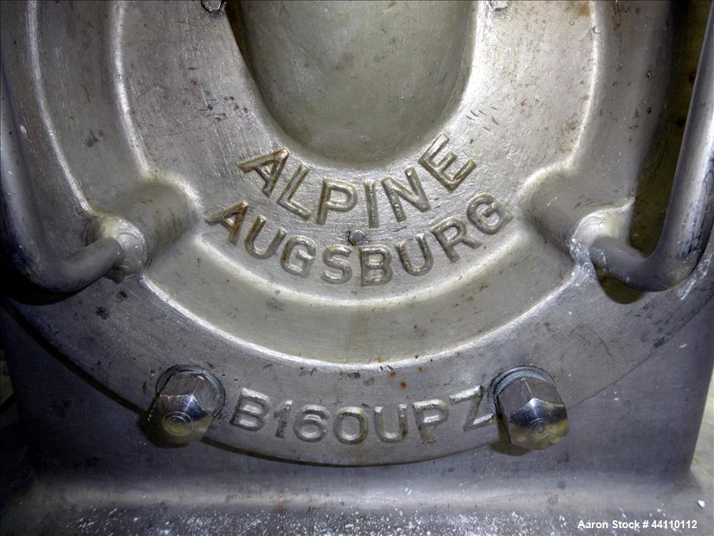 Used Alpine Mill, 160 UPZ, type B160 UPZ