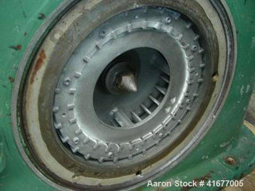 Unused-Condux GM 280/FII Pin Mill, with 17 hp (12.5 kW) motor and 11" (280mm) rotor diameter, built 1966, various spares included.