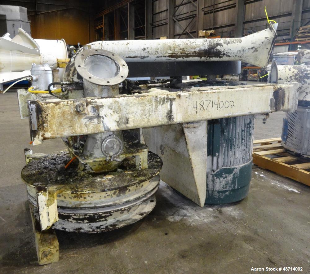 Used Entoleter Centrifugal Impact Mill, Carbon Steel.