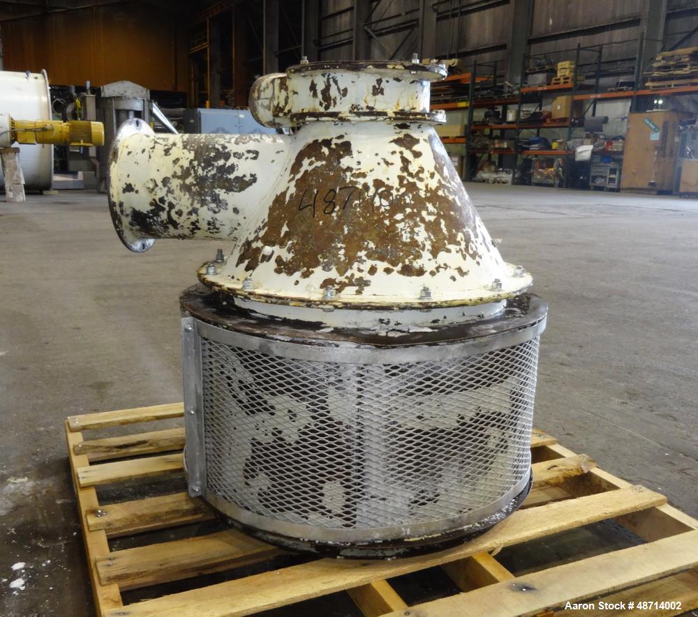 Used Entoleter Centrifugal Impact Mill, Carbon Steel.