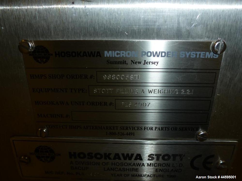 Used Hosokawa Alpine Cryogenic Milling System, Model A250CW