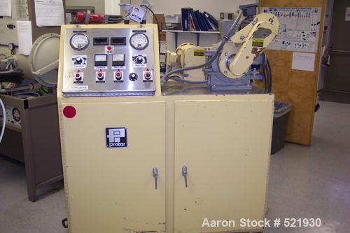 USED: Prater classifier mill, model CLM-18, stainless steel. Fine milling granulator for -100 mesh to +325 mesh products. 3 hp main motor. 1/2 hp classifier motor. Multi-stage, portable. Air classifi...