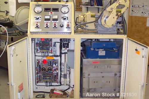 USED: Prater classifier mill, model CLM-18, stainless steel. Fine milling granulator for -100 mesh to +325 mesh products. 3 hp main motor. 1/2 hp classifier motor. Multi-stage, portable. Air classifi...