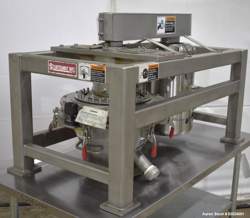 Sturtevant Model 3B Simpactor Pin Mill