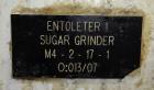 Used Entoleter Centrifugal Impact Mill, Carbon Steel