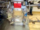 Used Kemutec Universal Mill, Stainless Steel. Approximately 400 mm diameter. Can be used with pin or beater blades. Main motor approximately 7.5 kw belt driven. Includes feeder hopper, Kek stainless ...
