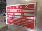 Used Finex Pin Mill, Model PM200, Stainless steel.