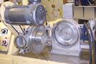 USED: Prater classifier mill, model CLM-18, stainless steel. Fine milling granulator for -100 mesh to +325 mesh products. 3 hp main motor. 1/2 hp classifier motor. Multi-stage, portable. Air classifi...