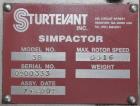 Sturtevant Model 3B Simpactor Pin Mill
