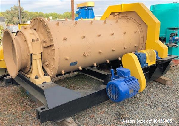 Used Marcy 3' x 8' Ball / Rod Mill
