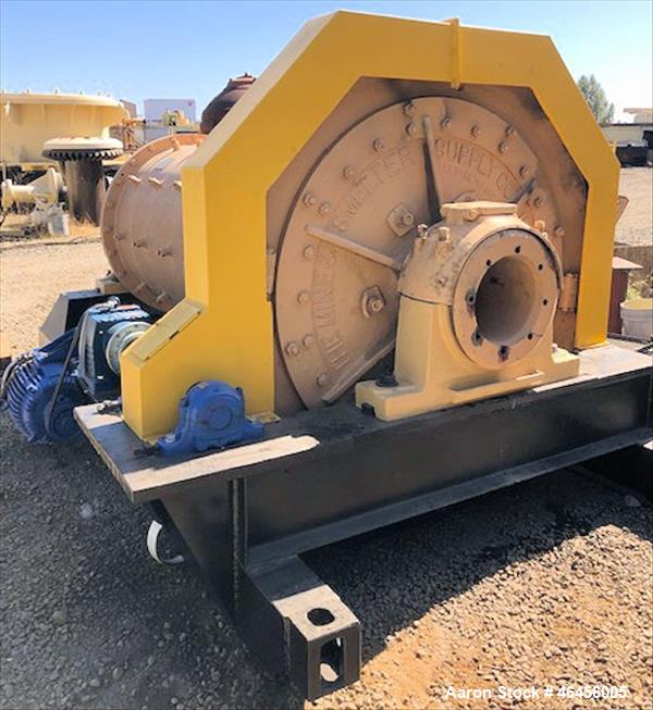 Used- Marcy 3' x 8' Ball / Rod Mill